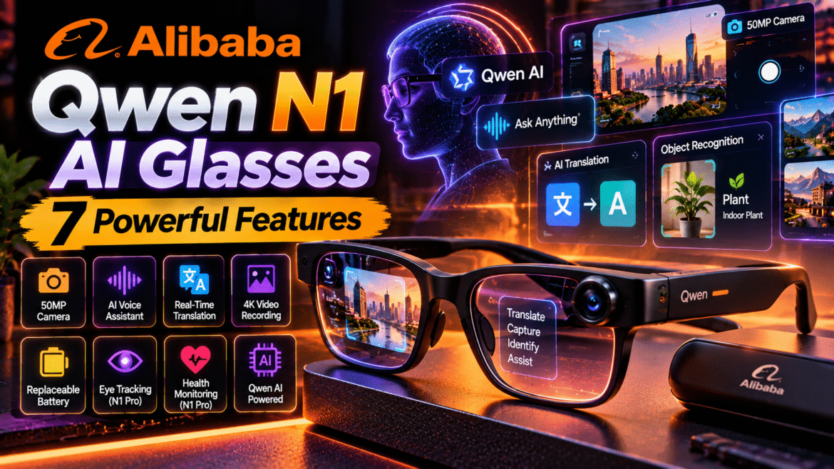 Alibaba Qwen N1 AI Glasses